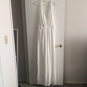 Fashion Nova White Jumpsuit